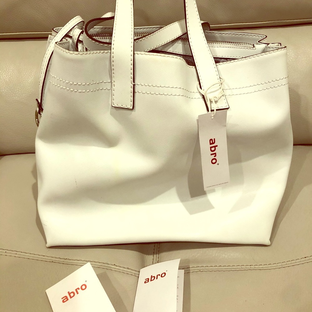 Abro White Bag - German